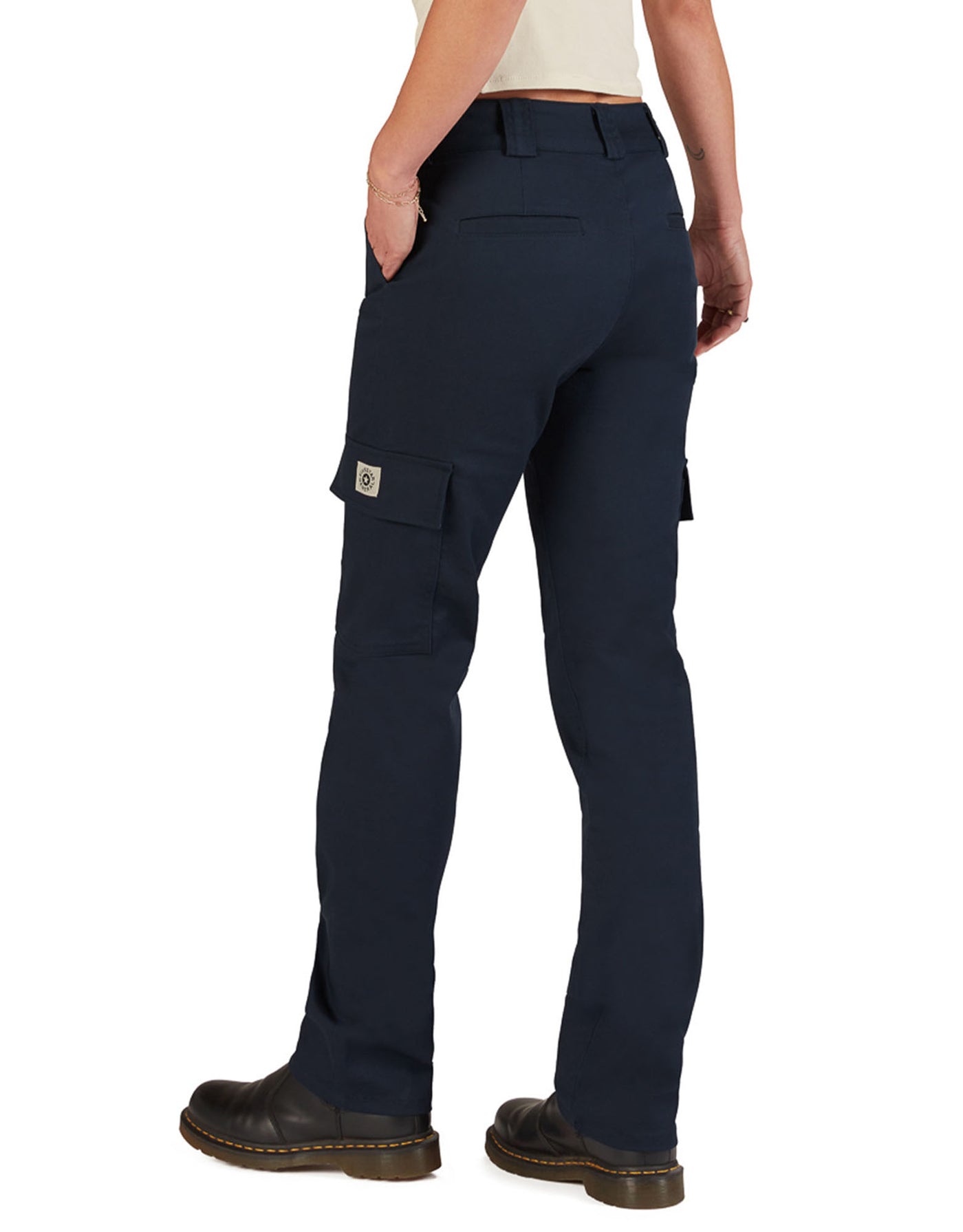 Flex Straight Leg Cargo Pant (Navy)