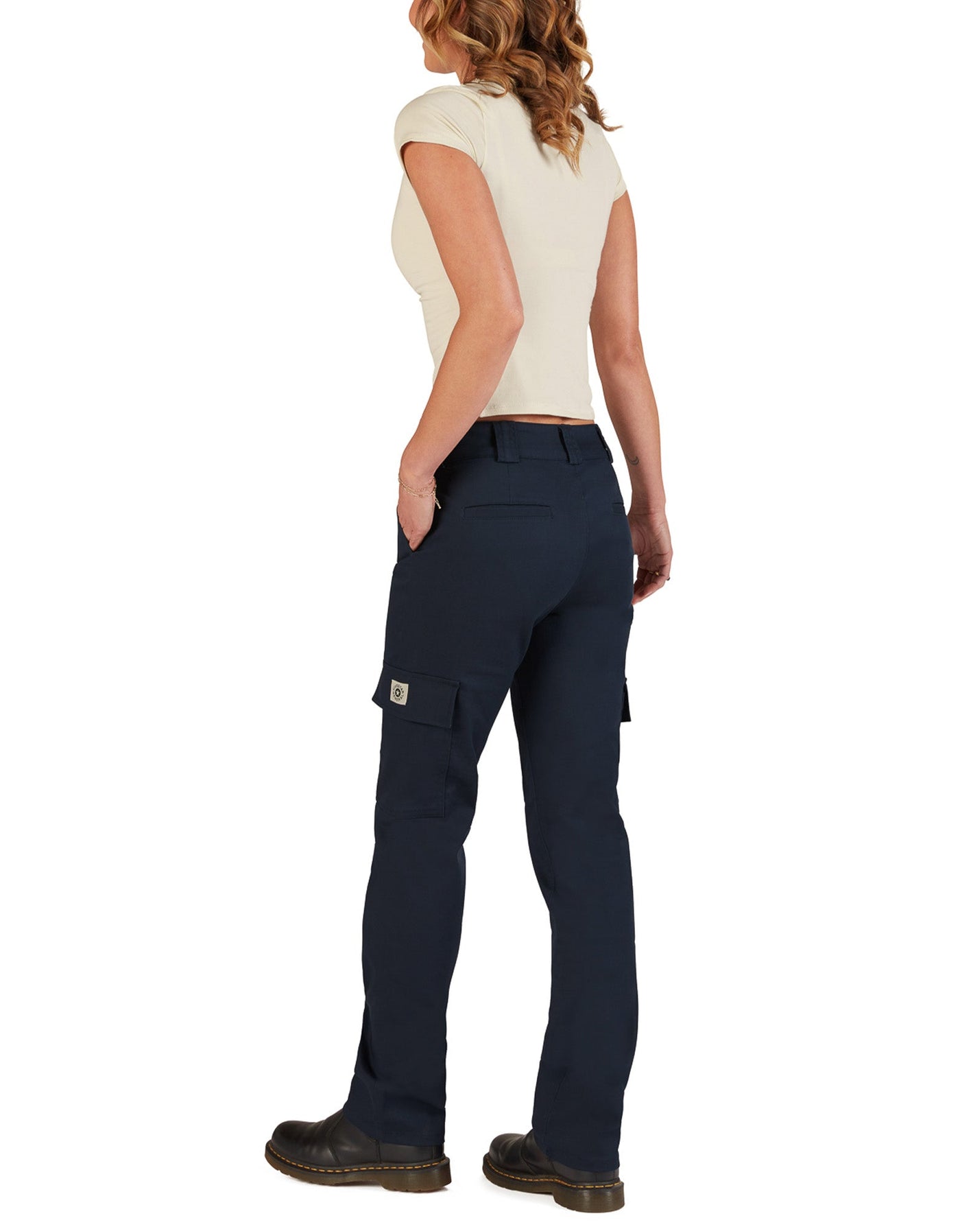 Flex Straight Leg Cargo Pant (Navy)
